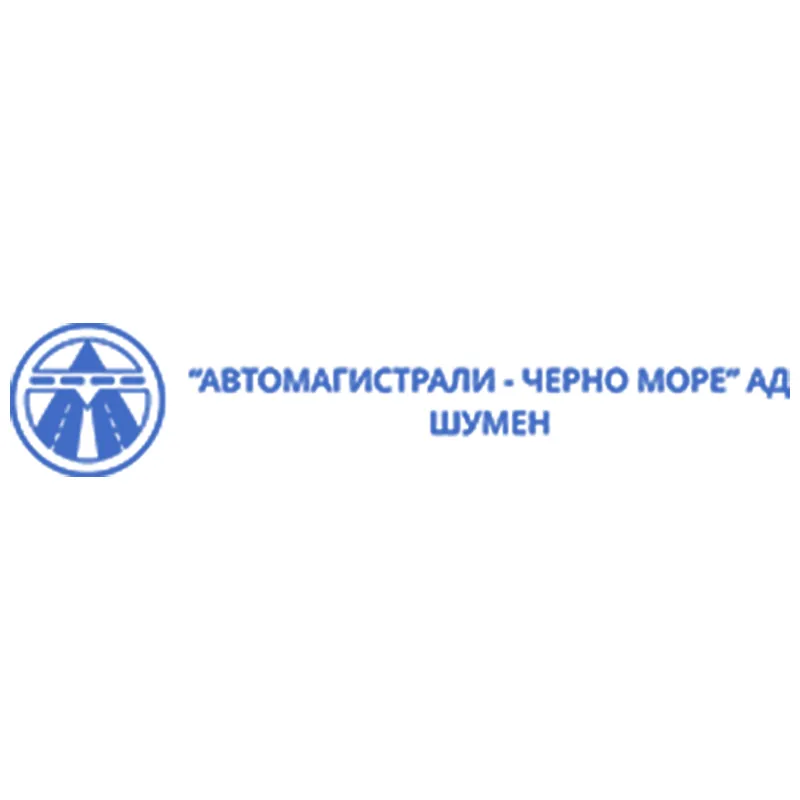 Лого на клиент на Linkbox.BG: Автомагистрали – Черно море АД, Шумен